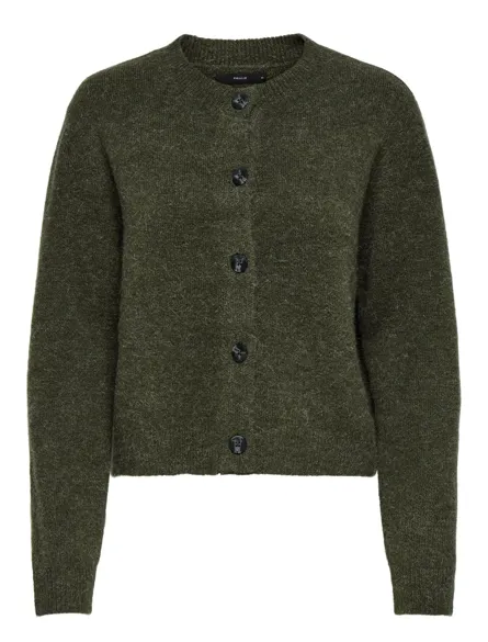 PGMORISCO L/S CARDIGAN WOOL BLEND KNT