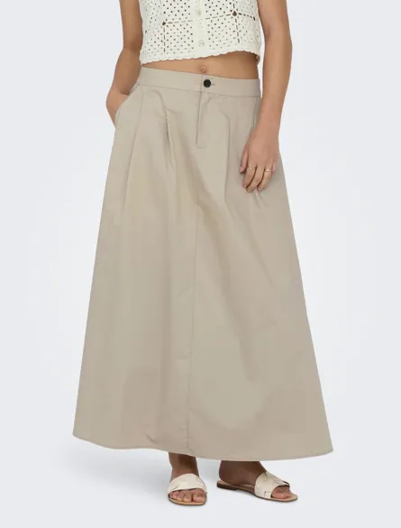 ONLZORA HW LONG PLEAT SKIRT PNT