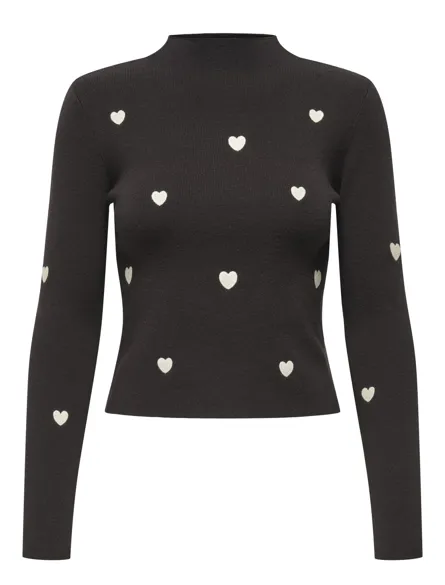 STUHEARTS L/S PULLOVER KNT