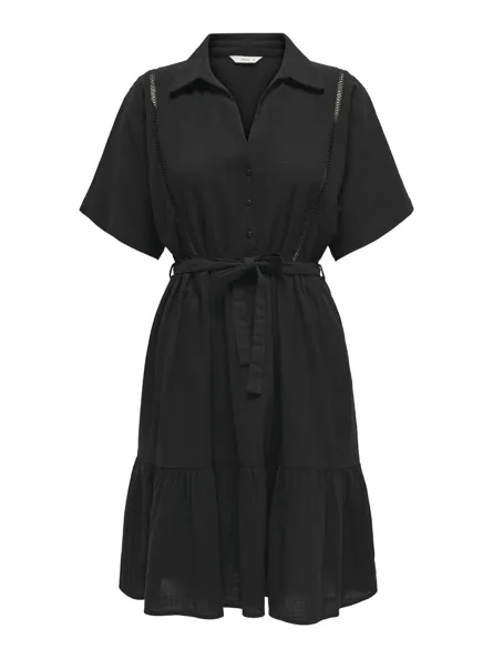 PGTIZANA 2/4 KNEE DRESS WVN