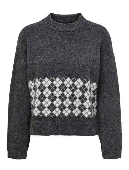 PGRIVER L/S PULLOVER KNT