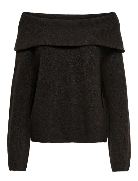 PGMARIYA Strickpullover mit langen Ärmeln und lockerer Passform