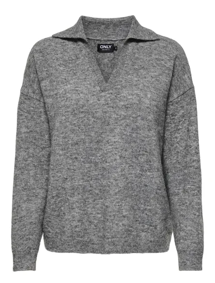 PGLUKA V-NECK L/S PULLOVER KNT