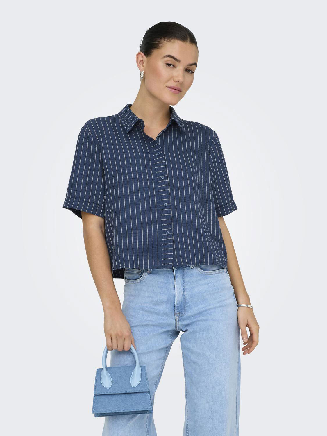 JDYPOWER S/S SHORT SHIRT WVN NOOS