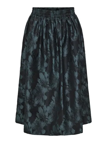 STURIVA Mode fremadrettet nederdel med en moderne midi-længde