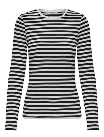 ONLMAI STRIPE L/S TOP JRS NOOS