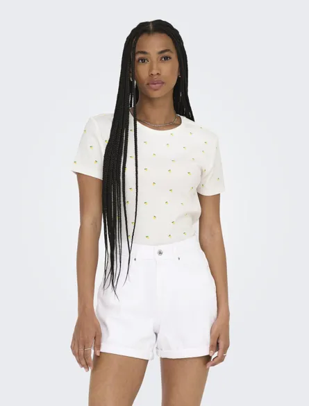 ONLFENJA S/S AOP TOP JRS NOOS