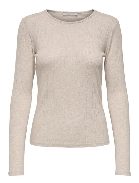 PGLOUISA L/S NEEDLEDROP TOP JRS