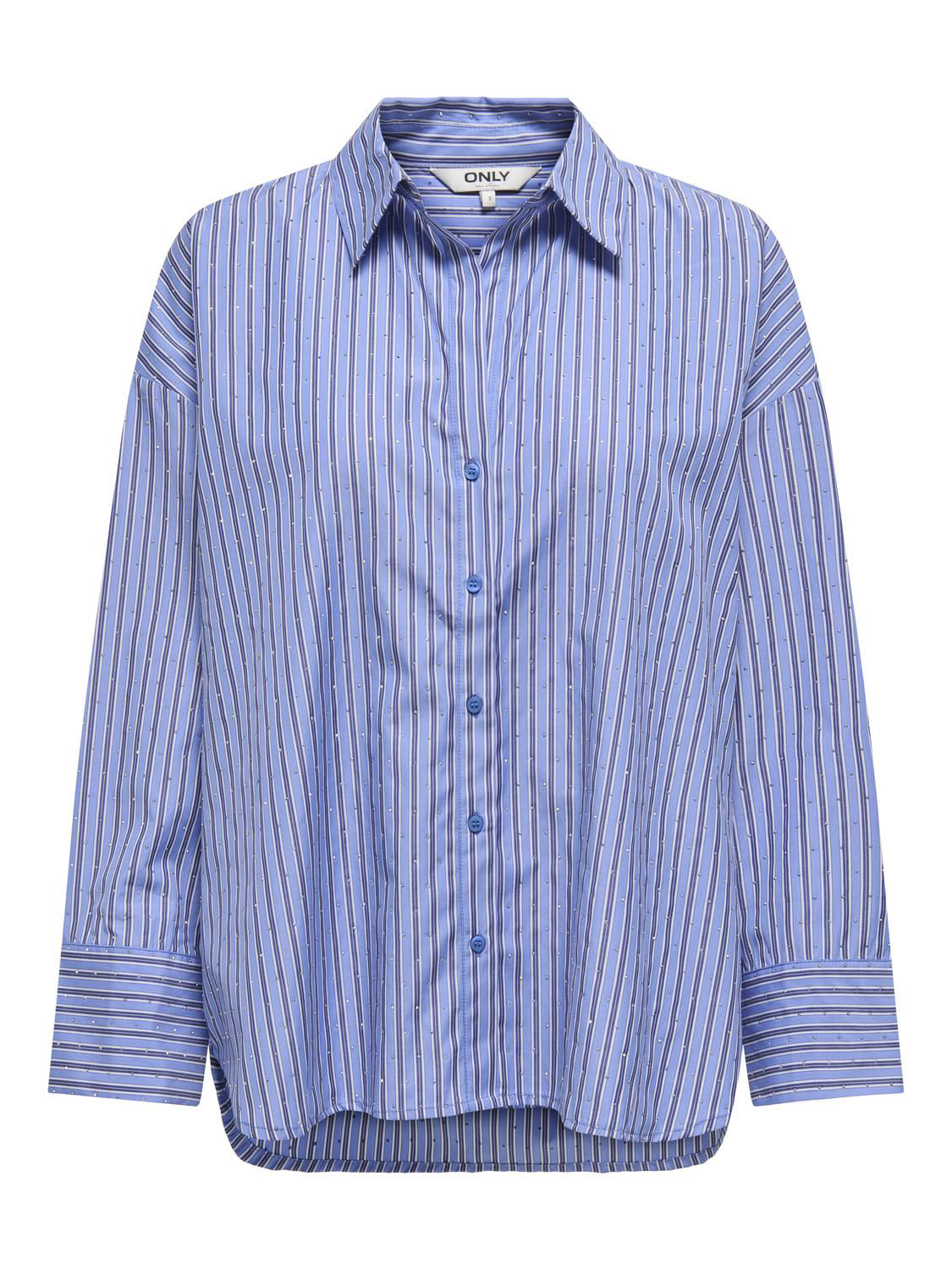 ONLOREGON ALVA LS RHINEST SHIRT NOOS WVN