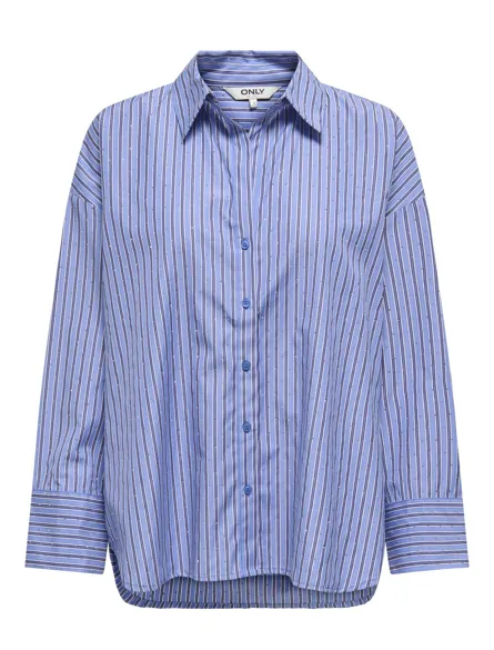 ONLOREGON ALVA LS RHINEST SHIRT NOOS WVN