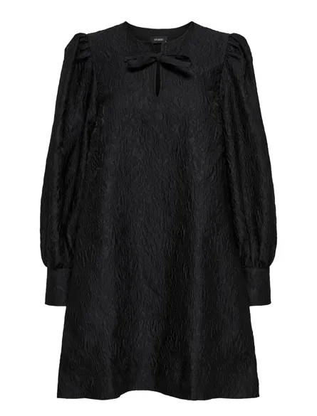 STUREEVA L/S CUFF DETAIL DRESS WVN