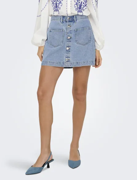 ONLAMAZING HW SKIRT TAI DNM NOOS