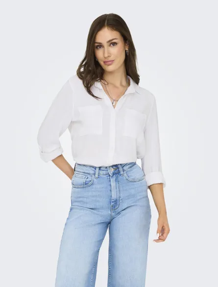 ONLYASMIN-SIESTA LS LI BL SHIRT PNT NOOS