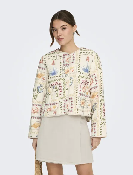 ONLELVIRA AOP JACKET OTW