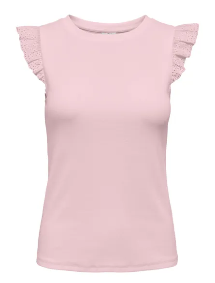 JDYSOFIA S/L FRILL TOP JRS DIA