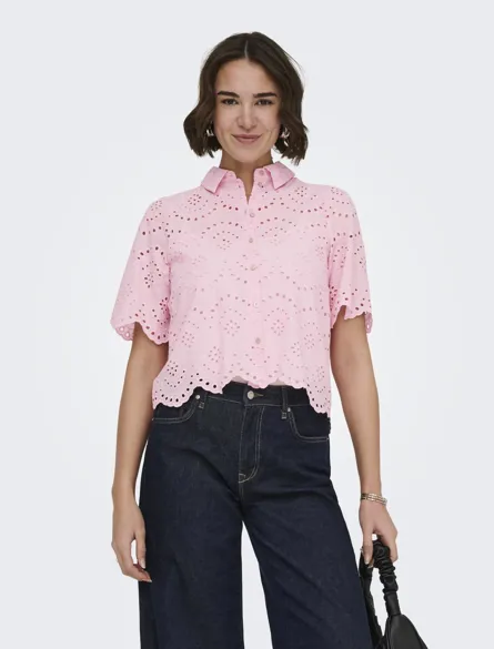 ONLVALAIS S/S SHIRT WVN NOOS