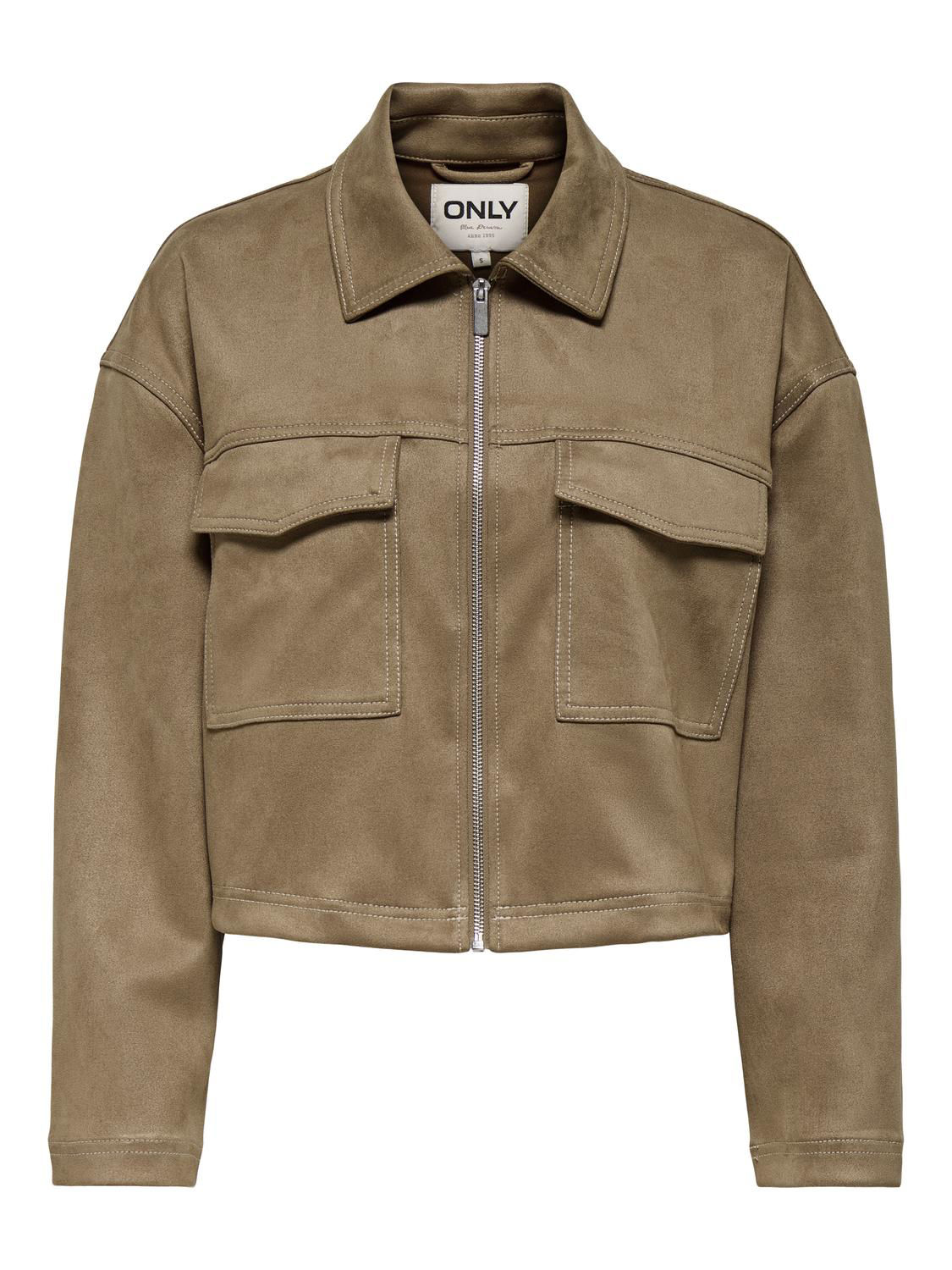 ONLSTINA FAUX SUEDE JACKET PNT