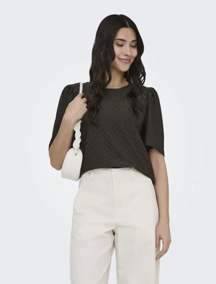 JDYCARLA CATHINKA S/S TOP JRS NOOS