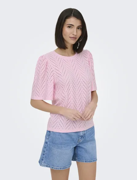 JDYCARLA CATHINKA S/S TOP JRS NOOS