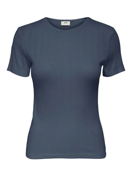 JDYSALSA MIA LIFE S/S O NECK TOP JR NOOS