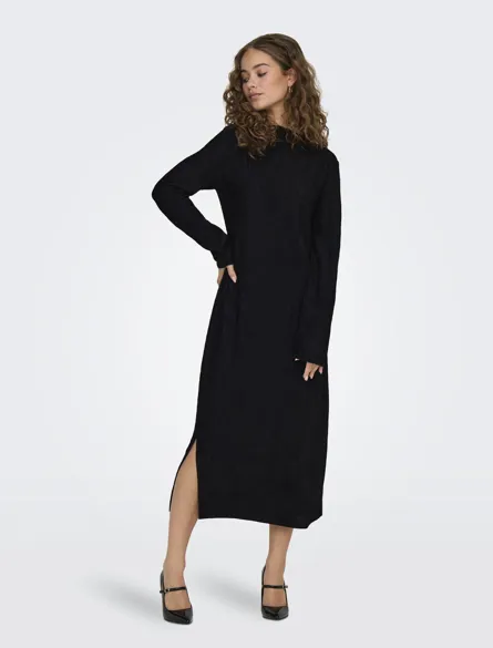 JDYBELLA L/S STRUCTURE DRESS JRS