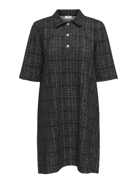 JDYDORIT LIFE 2/4 COLLAR DRESS JRS