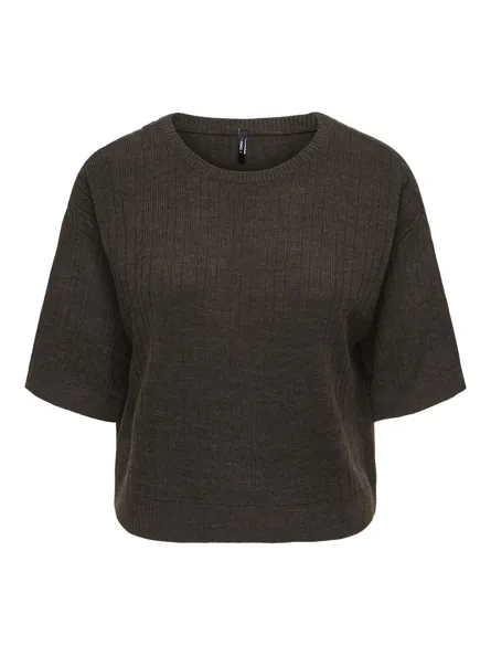 ONLTHEA SS O-NECK PULLOVER KNT