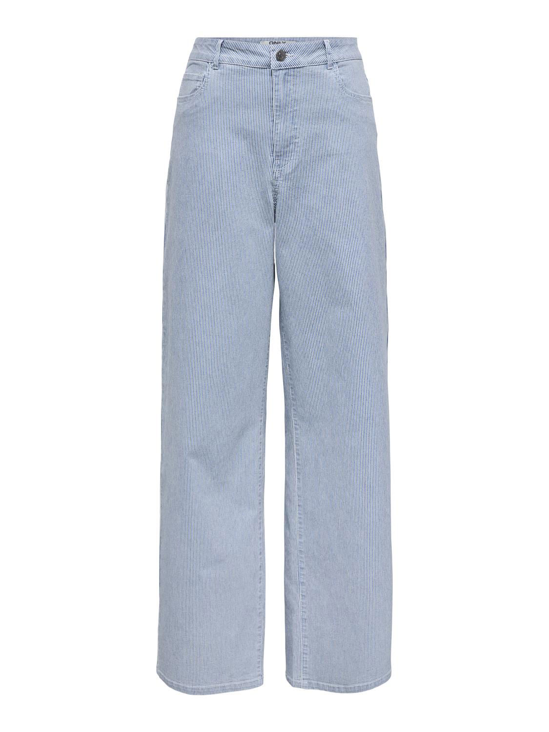 ONLRINE MW WIDE STRIPE PANT PNT NOOS