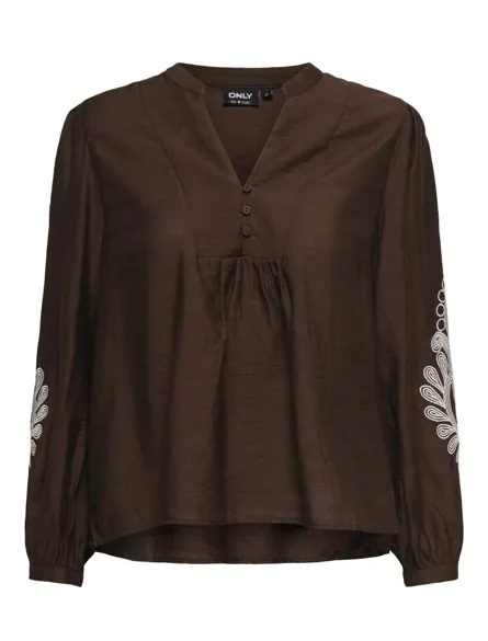 ONLKANA Regular Fit Top mit Knopfdetail für den Alltag