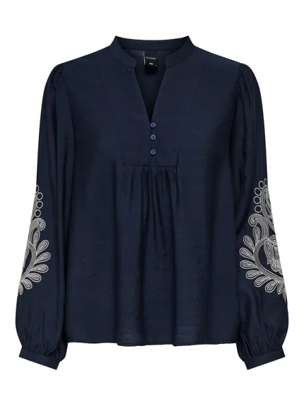 ONLKANA Regular Fit Top mit Knopfdetail für den Alltag