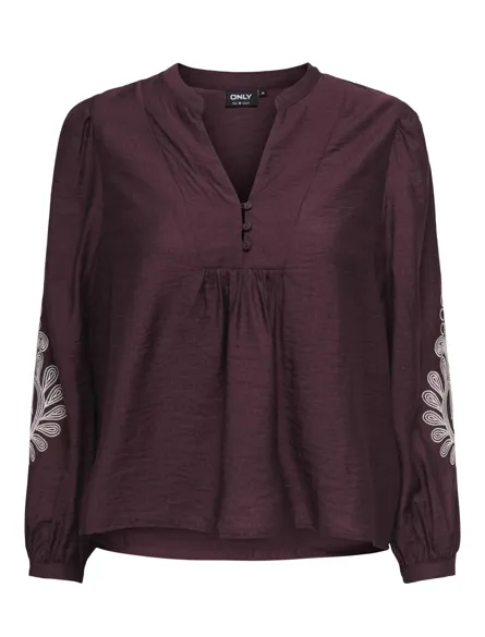 ONLKANA Regular Fit Top mit Knopfdetail für den Alltag