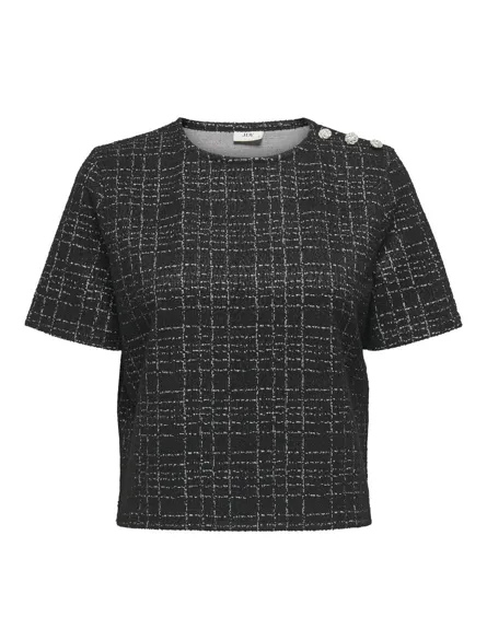 JDYDORIT LIFE S/S BUTTON TOP JRS