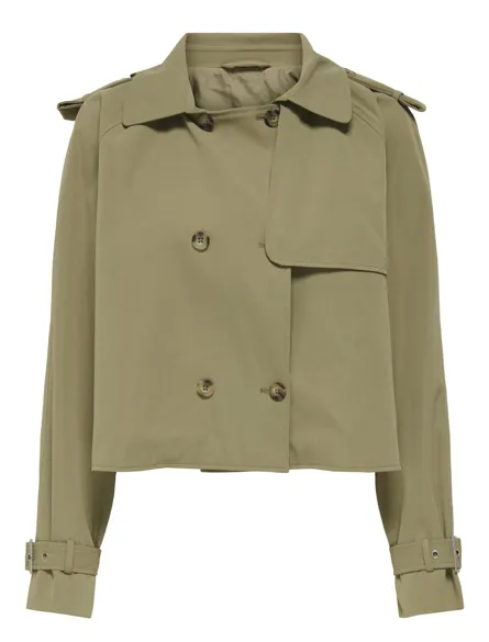 STUMATARO Button Fastening Trench Waistcoat with 3D Detail for Everyday Comfort