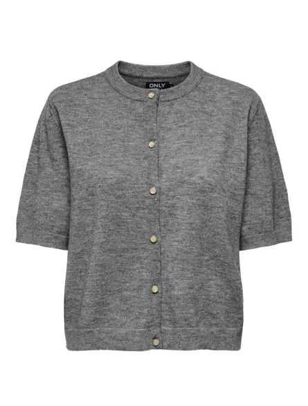 PGROSA S/S O-NECK CARDIGAN KNT