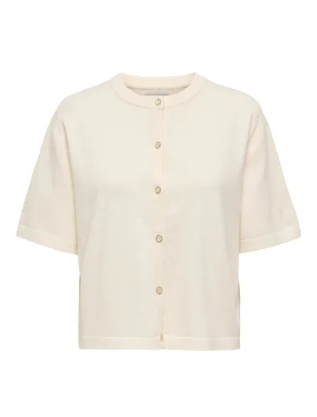 PGROSA S/S O-NECK CARDIGAN KNT