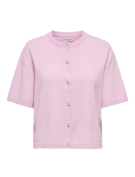 PGROSA S/S O-NECK CARDIGAN KNT