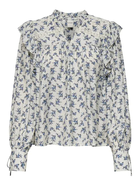 STULILJA Langärmeliges Oberteil mit V-Ausschnitt, ideal für den Alltag