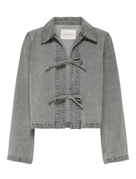 ONLTHORA LS BOW SHIRT DNM CS GUA