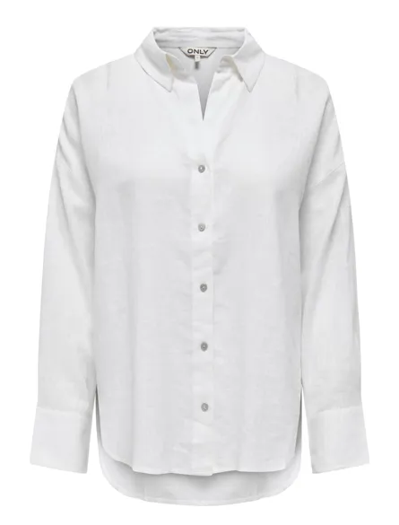 ONLBRUXELLES L/S LIN BL SHIRT PNT