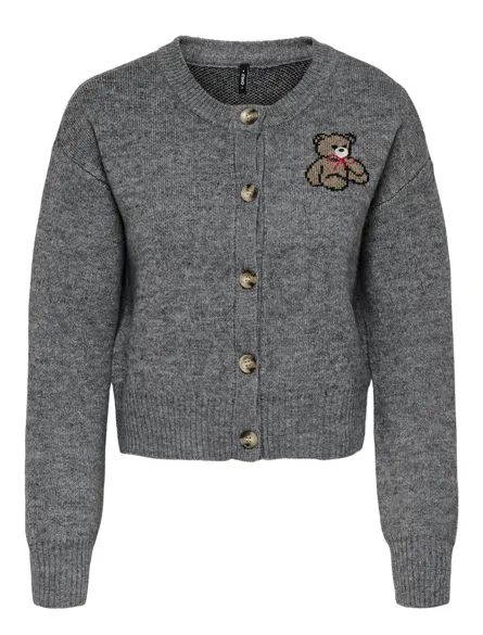 ONLTEDDY LS CARDIGAN EX KNT