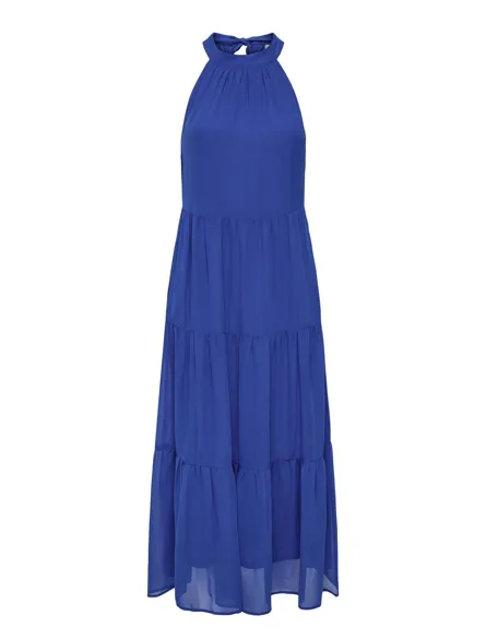 ONLPETRA LIFE HALTER NECK ANK DRESS WVN