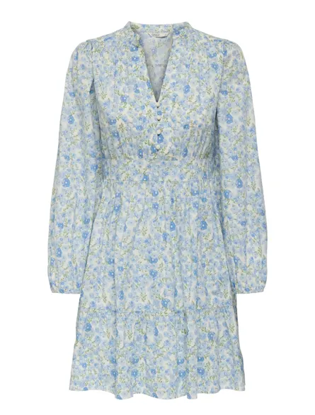 PGTHILDE Smuk kjole med V-hals og i regular fit til sommerdage