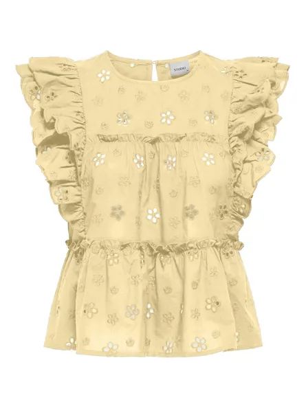 STUATHEA Feminin Top Tank Top med kvartknaplukning