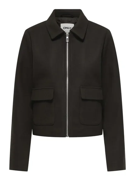 ONLVELA ZIP SHORT JACKET OTW