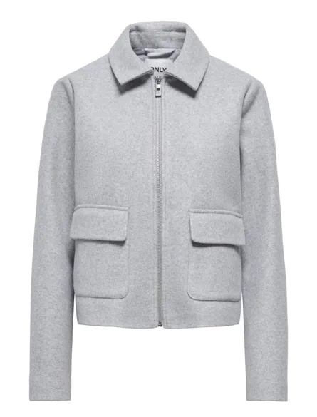 ONLVELA ZIP SHORT JACKET OTW