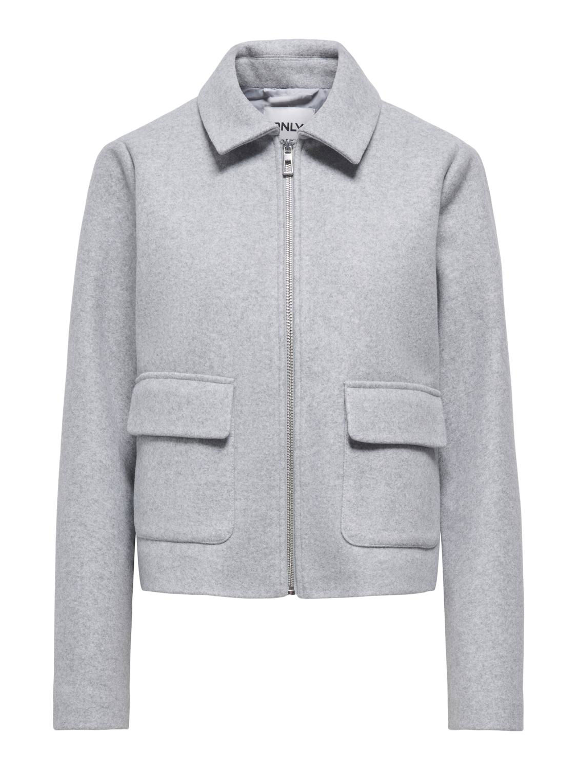 ONLVELA ZIP SHORT JACKET OTW