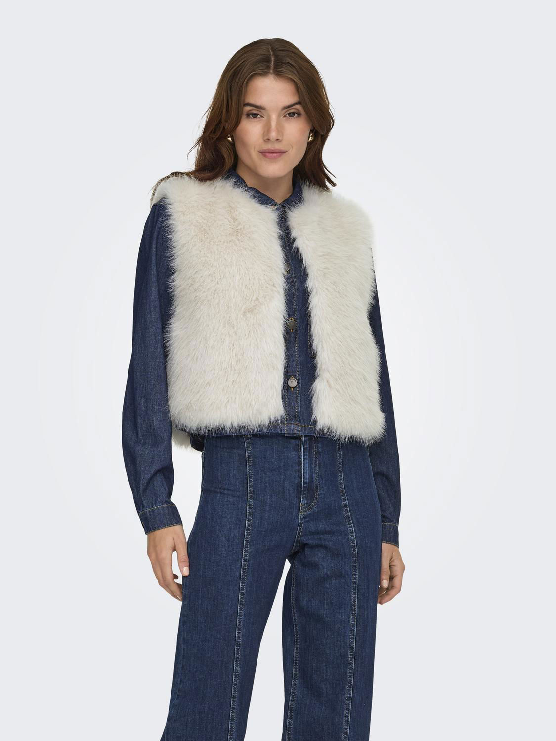 JDYORA FAUX FUR WAISTCOAT OTW SIE