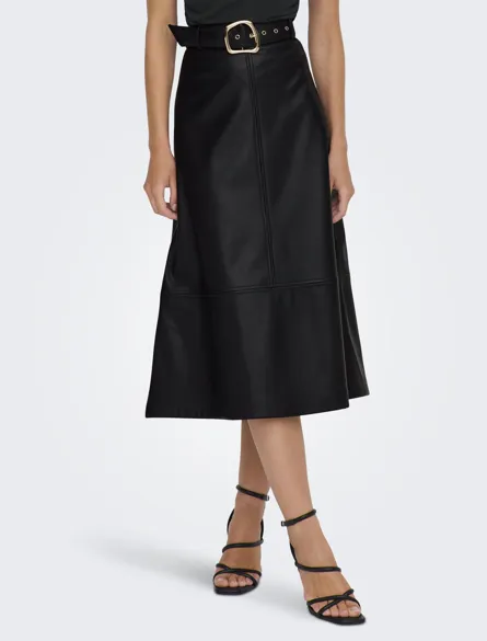 JDYANTOINE HW FAUX LEATHER SKIRT PNT