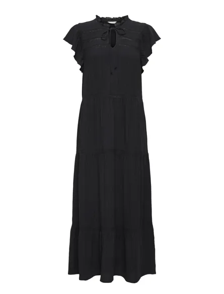 ONLELARA LIFE S/S LONG DRESS WVN NOOS