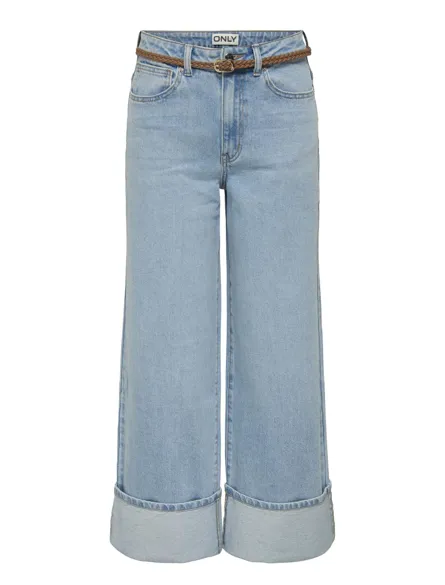 ONLMADISON HW BELT WIDE FOLDUP CRP DNM